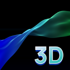 Wave 3D Live Wallpaper आइकन