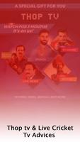 Thop TV Guide - Free Live Cricket TV 2021 Plakat