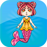 Mermaid Princess Swimming أيقونة