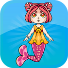 Mermaid Princess Swimming آئیکن