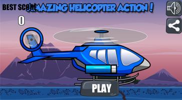 Amazing Helicopter Action Affiche