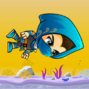 Blue Boy Underwater Game APK