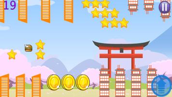 Flappy Hamburger capture d'écran 1