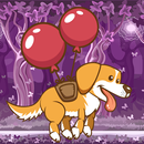 Flying Dog with Balloons APK