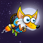 Jetpack Fox In The Space ikona