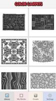 Pixel Art Carpets - Color By Number ポスター