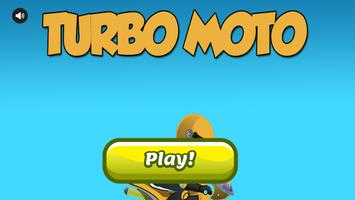 Turbo Moto Plakat