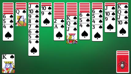 10 Schermata Spider Solitaire