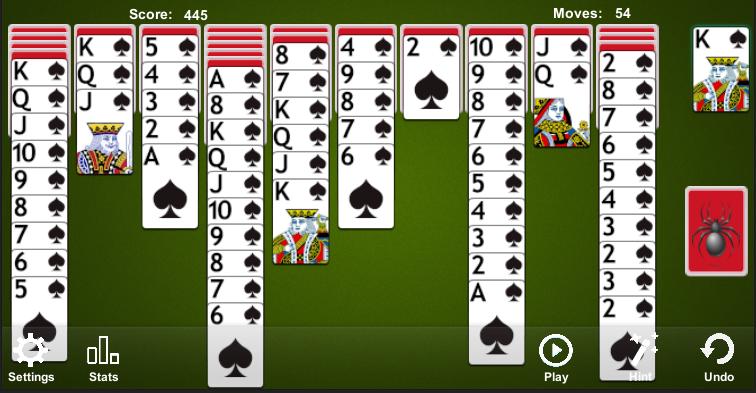 Spider solitaire 4 247 Spider solitaire 4 247