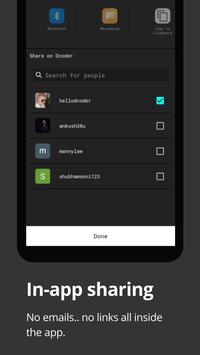 Dcoder, Compiler IDE :Code & Programming on mobile 截图 7