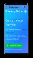 Free App Maker - Create your own app (App Creator) Poster