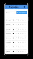 Free App Maker - Create your own app (App Creator) تصوير الشاشة 2