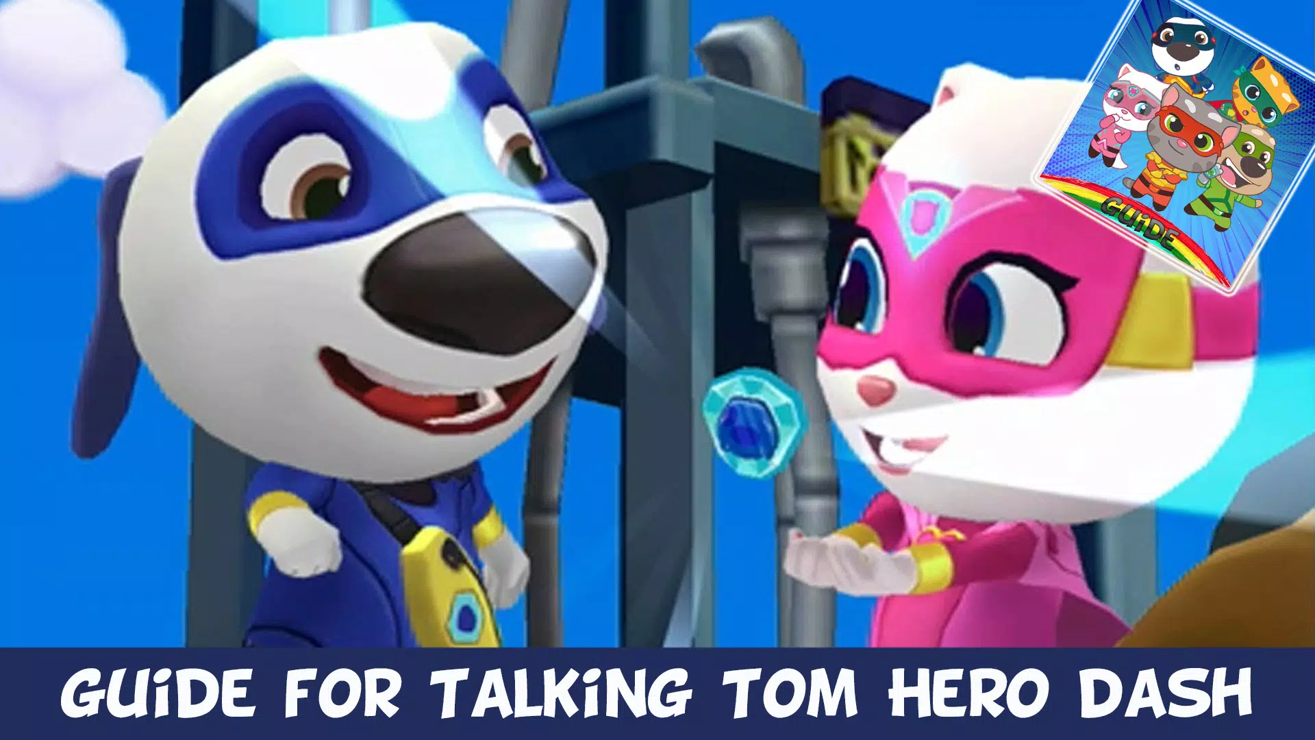 Talking Tom Hero Dash abre pré-registro para Android e iOS