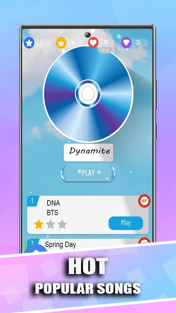 Bts Piano Tiles Game For Android Apk Download - spring day roblox piano