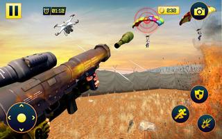 Extreme Target Strike:Parachute Shooting Game capture d'écran 2