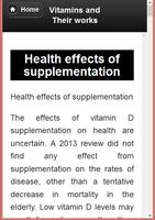 Vitamins and their Works Screenshot 1