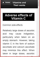 Vitamins and their Works syot layar 3