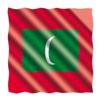 Maldives Flag Wallpapers capture d'écran 2