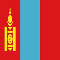 Mongolia Flag Wallpapers Affiche