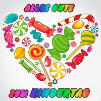 Alles Gute zum Kindertag Affiche