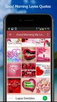 Good Morning Love Quotes Poster