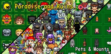 Paradise and Ruins 2D MMORPG