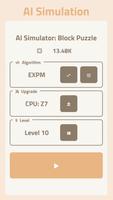 AI Simulator: Block Puzzle Affiche