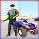 US Police ATV Quad Bike Grand City Gangster Chase APK