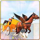Flying Horse Buggy Taxi Drive APK