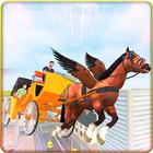Flying Horse Buggy Taxi Drive icône