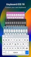 Keyboard iOS 16 poster