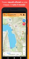 Poster Paragliding Map