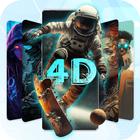 Parallax 4D Live Wallpaper 4K icon