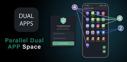 Parallel Dual Space, App Clone Plakat