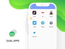 پوستر Dual Apps - Dual Space Apps