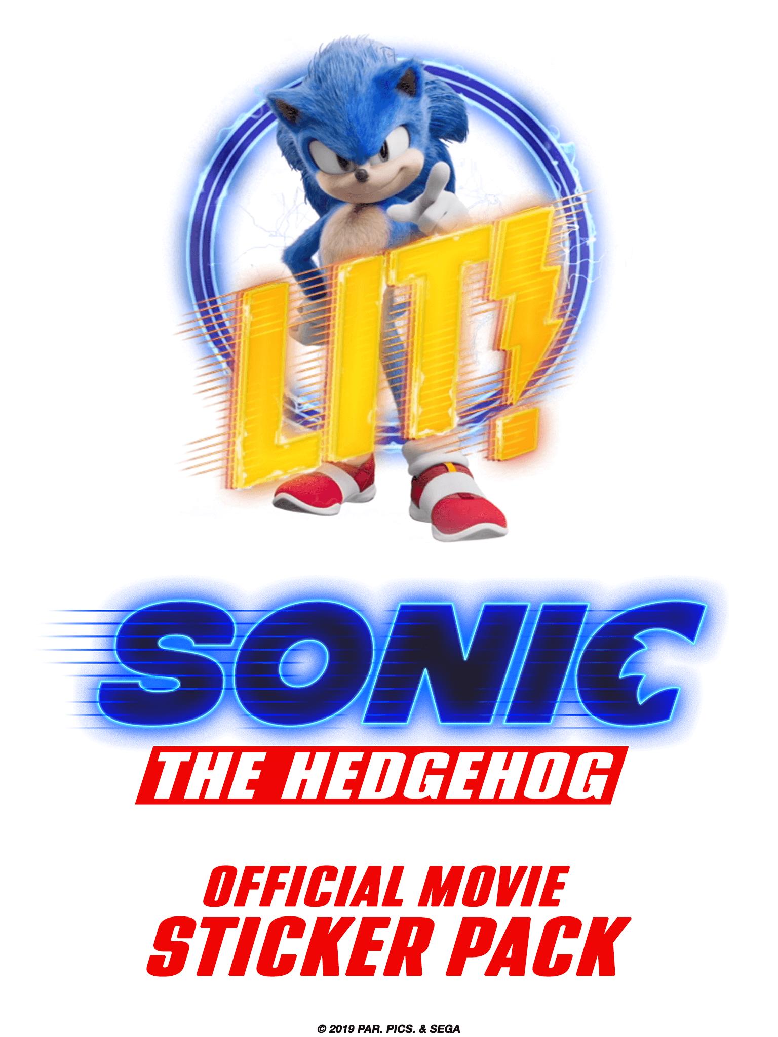 Official Sonic Movie Stickers For Android APK Download