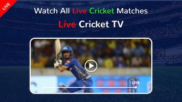 Live Cricket TV HD Streaming Cartaz