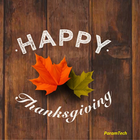 Happy Thanksgiving day Greetin icon