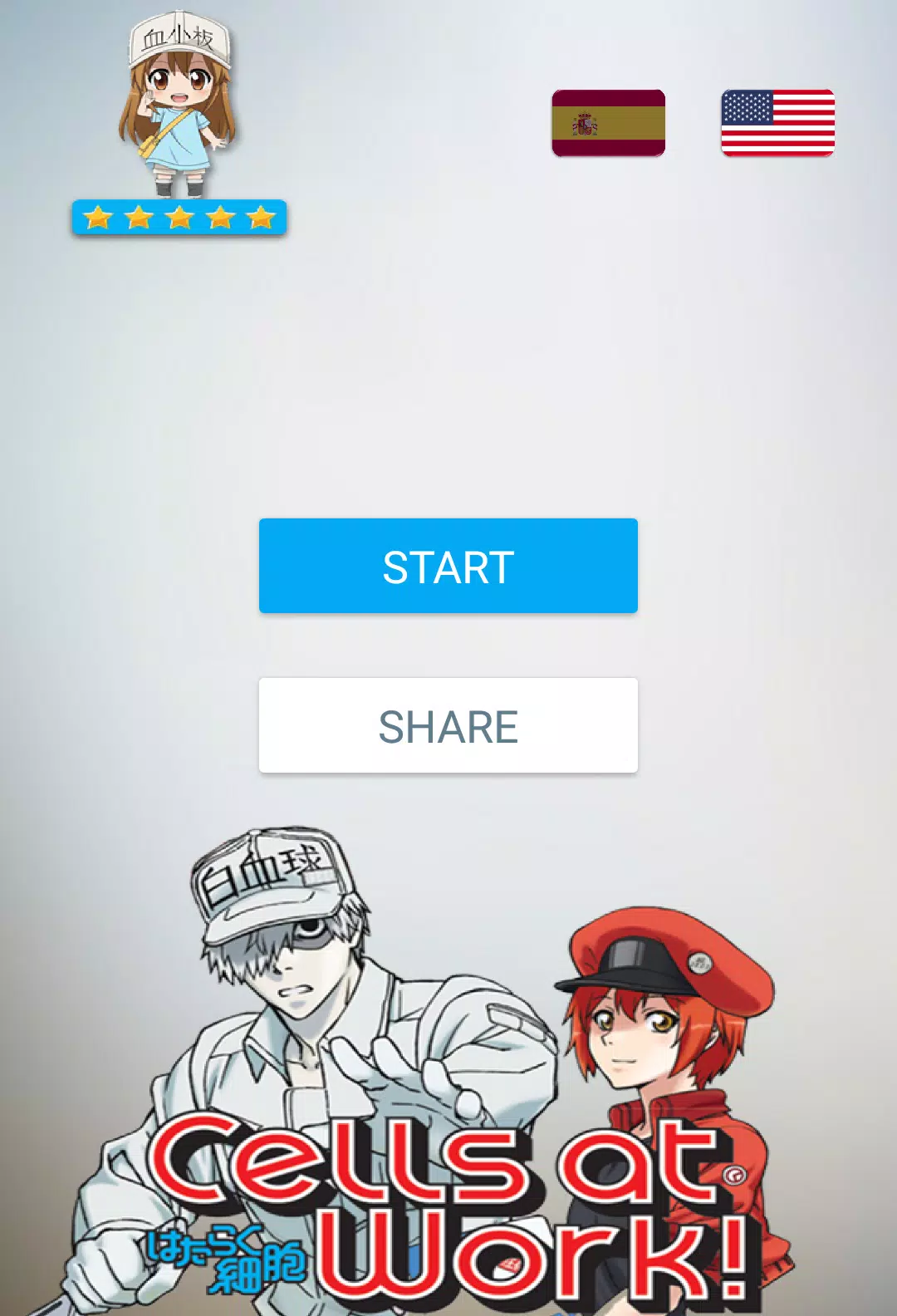 Assistir Hataraku Saibou (Cells at Work!) - Todos os Episódios