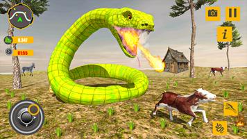 Anaconda Snake Simulator Games تصوير الشاشة 3