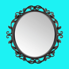 Miroir : caméra de maquillage icône