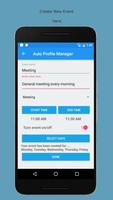 Auto Profile Manage by Events plakat