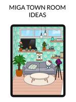 Miga Town Room Ideas الملصق
