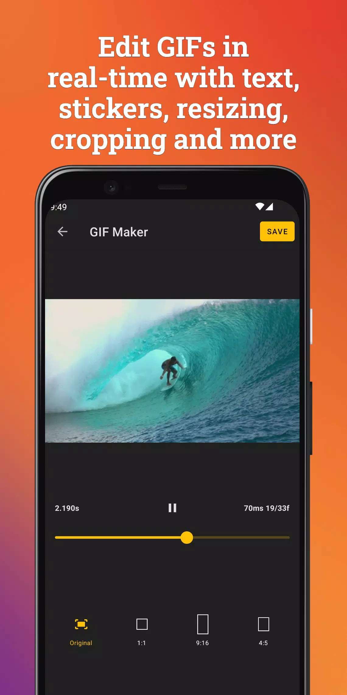 Download do APK de Criador de GIF, GIF para Vídeo para Android