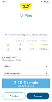 Vélib' 截图 5