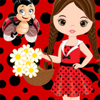 Icona bublle  princess  ladybug