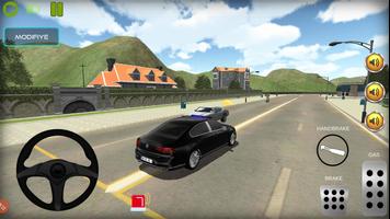 Realistic Passat Car Game syot layar 1