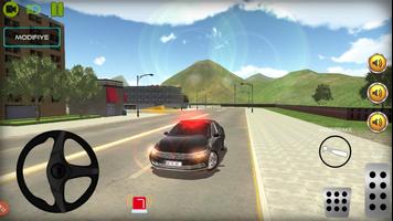 Realistic Passat Car Game syot layar 2