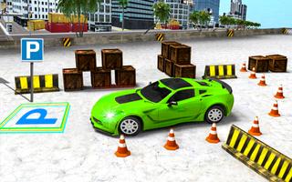 Crazy Car Parking Car Games 3D Affiche