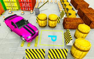 Crazy Car Parking Car Games 3D captura de pantalla 1